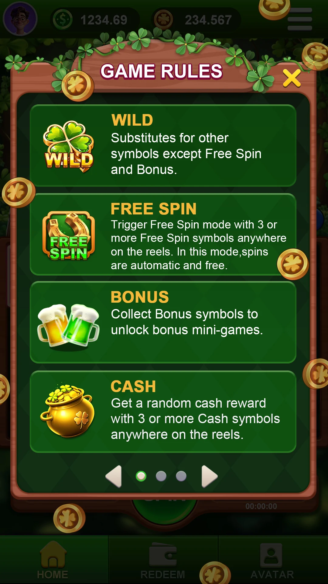 Forest Dash Spinner screenshot